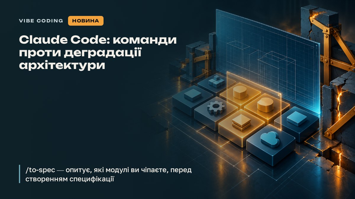 Claude Code: команди проти деградації архітектури