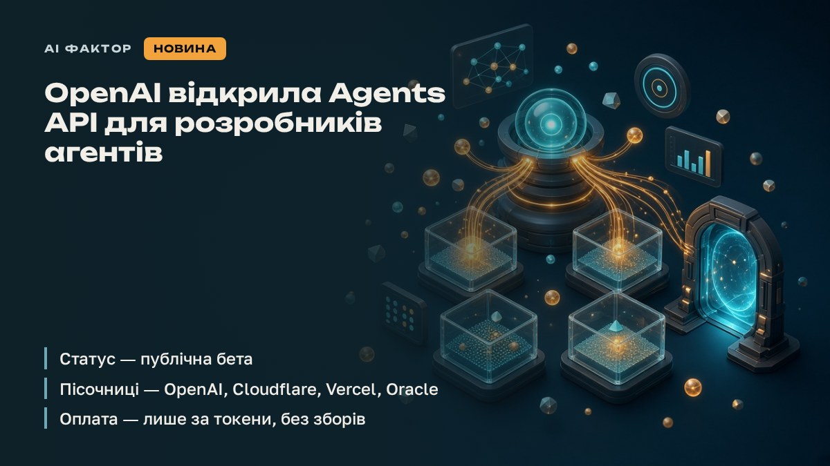 OpenAI відкрила Agents API для розробників агентів