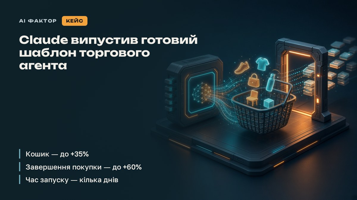 🛒 Claude випустив готовий шаблон торгового агента