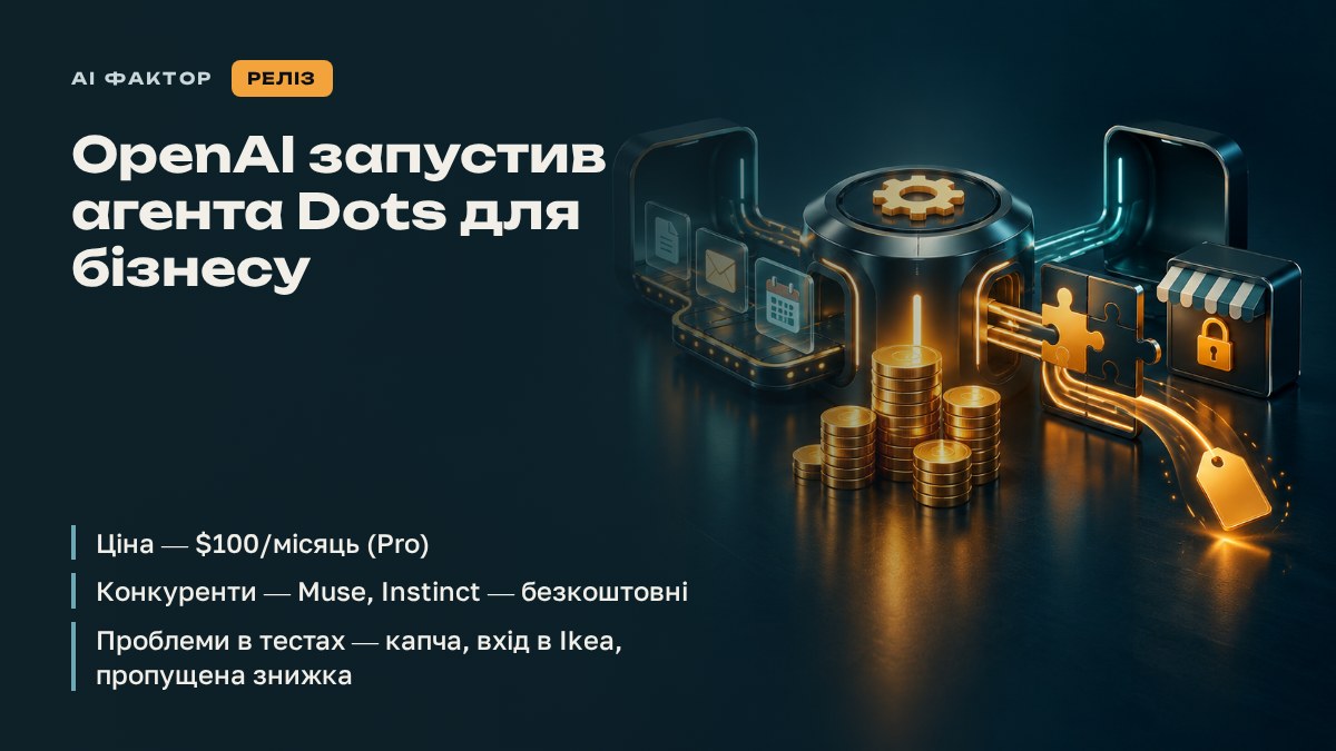 OpenAI запустив агента Dots для бізнесу