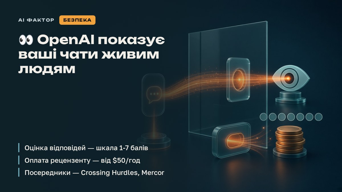 OpenAI показує ваші чати живим людям