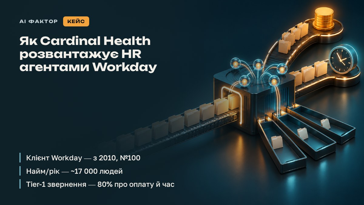 Як Cardinal Health розвантажує HR агентами Workday