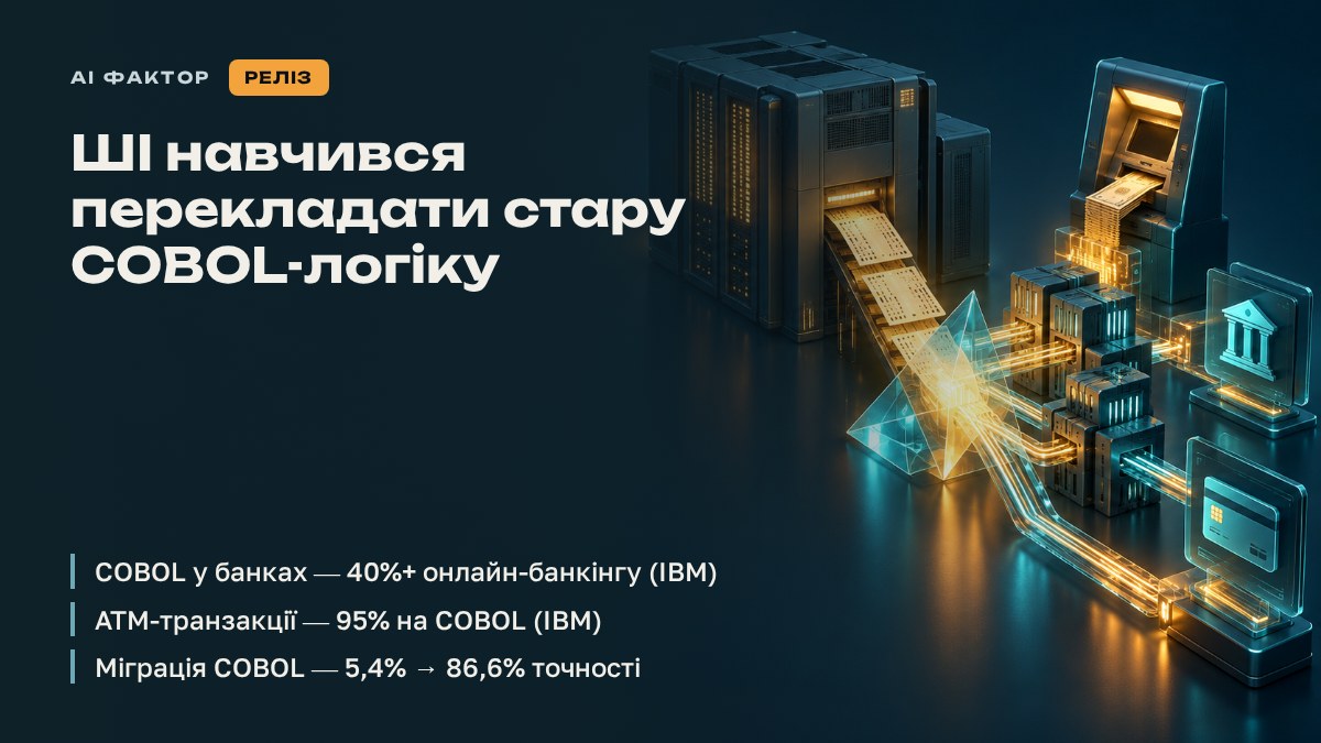 ШІ навчився перекладати стару COBOL-логіку