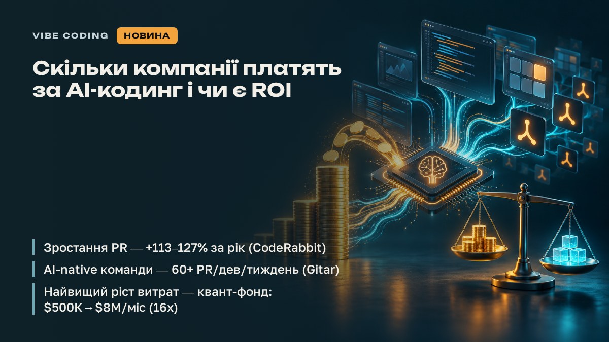 Скільки компанії платять за AI-кодинг і чи є ROI