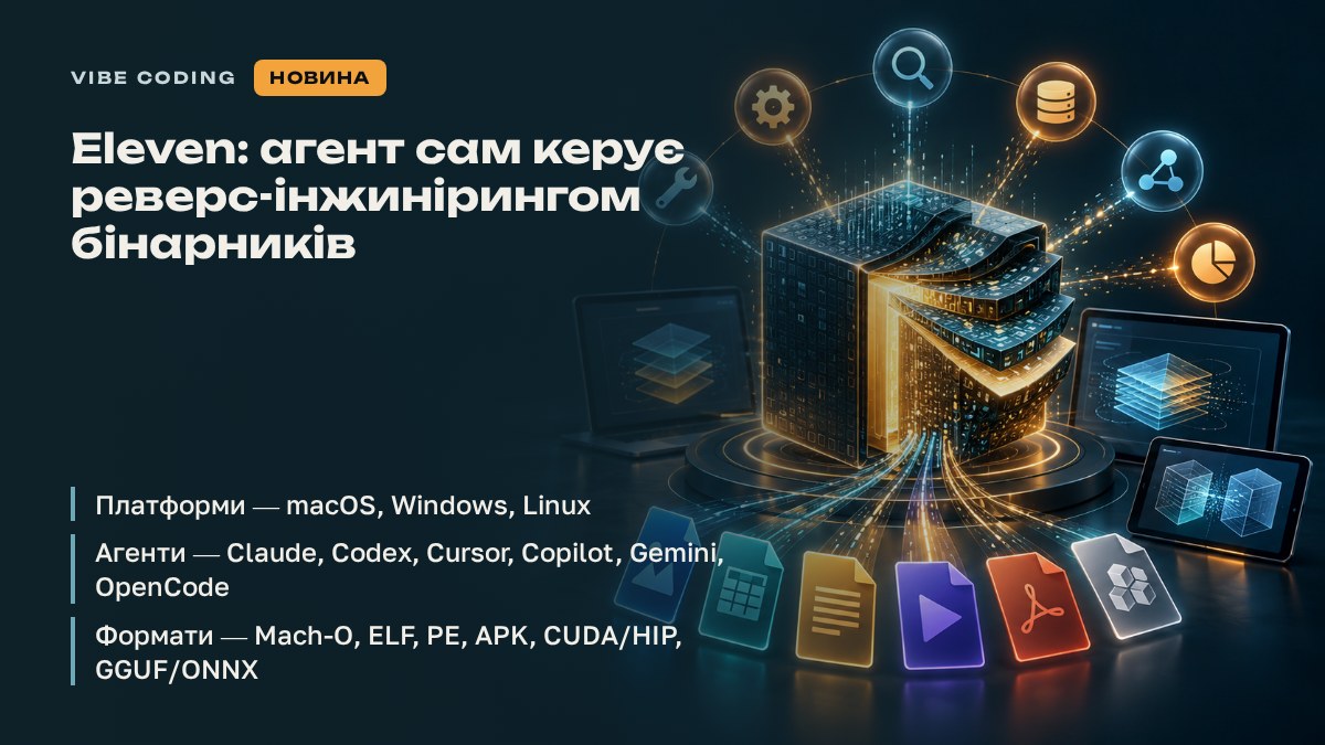 Eleven: агент сам керує реверс-інжинірингом бінарників
