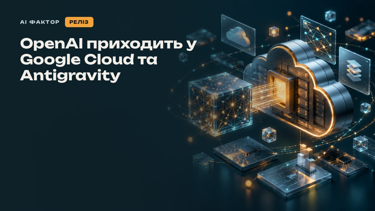 OpenAI приходить у Google Cloud та Antigravity