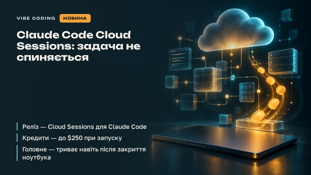 Claude Code тепер працює в хмарі без ноутбука