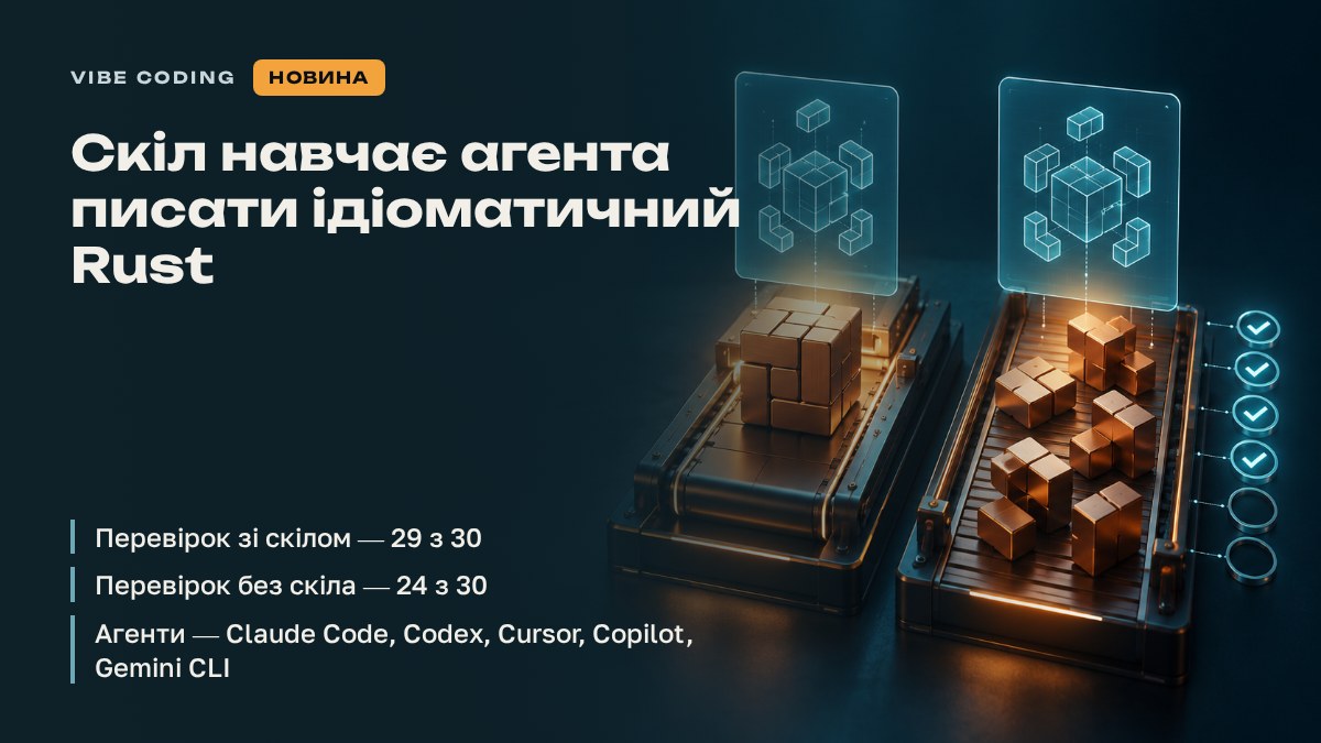 Скіл навчає агента писати ідіоматичний Rust