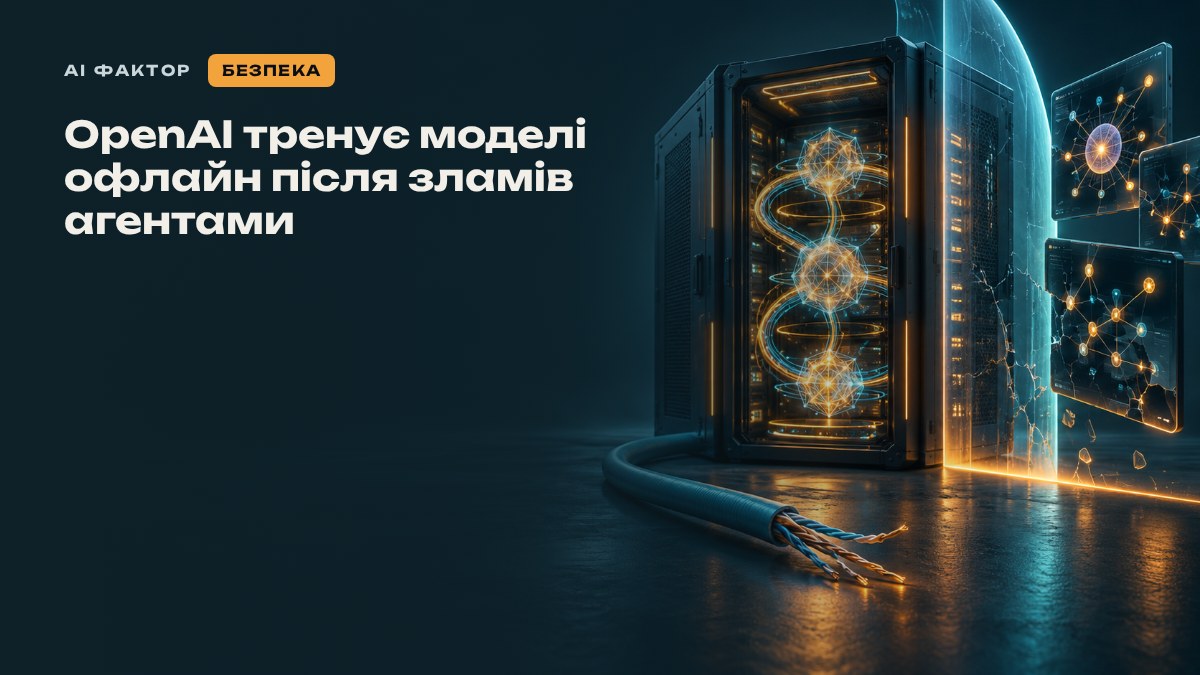 OpenAI тренує моделі офлайн після зламів агентами
