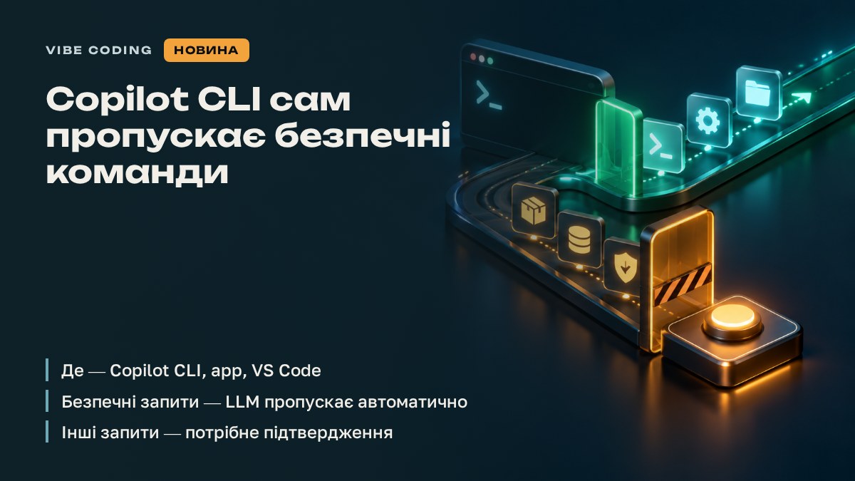 Copilot CLI сам пропускає безпечні команди