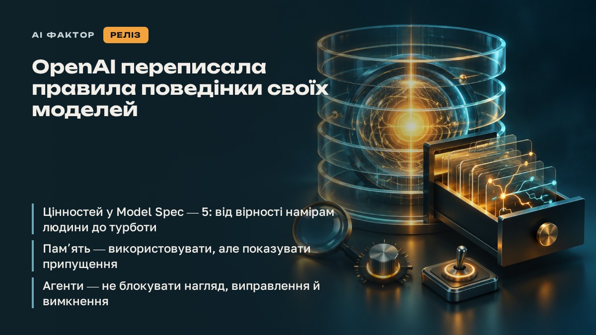 OpenAI переписала правила поведінки своїх моделей