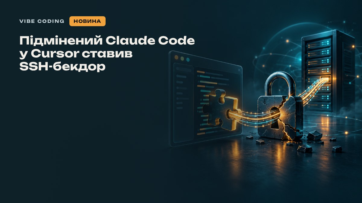 Підмінений Claude Code у Cursor ставив SSH-бекдор