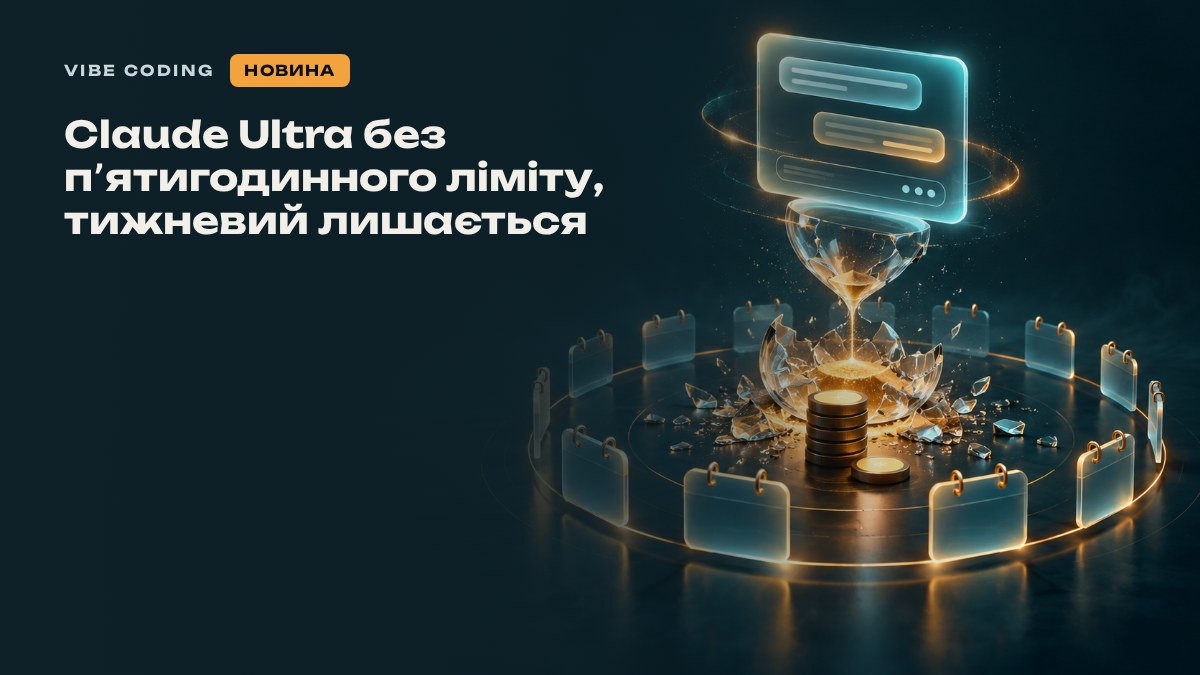 Claude Ultra без пʼятигодинного ліміту, тижневий лишається