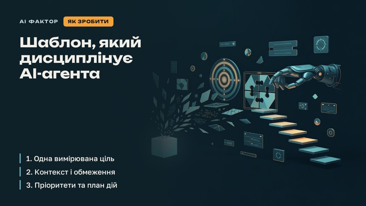 Шаблон, який дисциплінує AI-агента