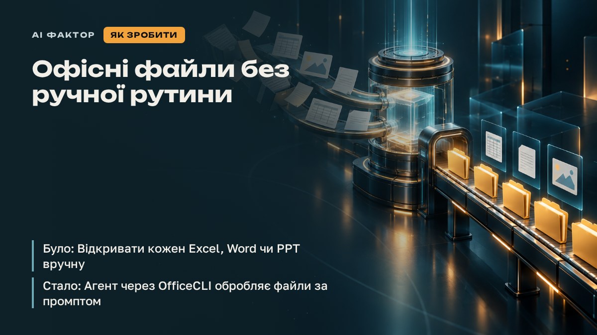 Офісні файли без ручної рутини